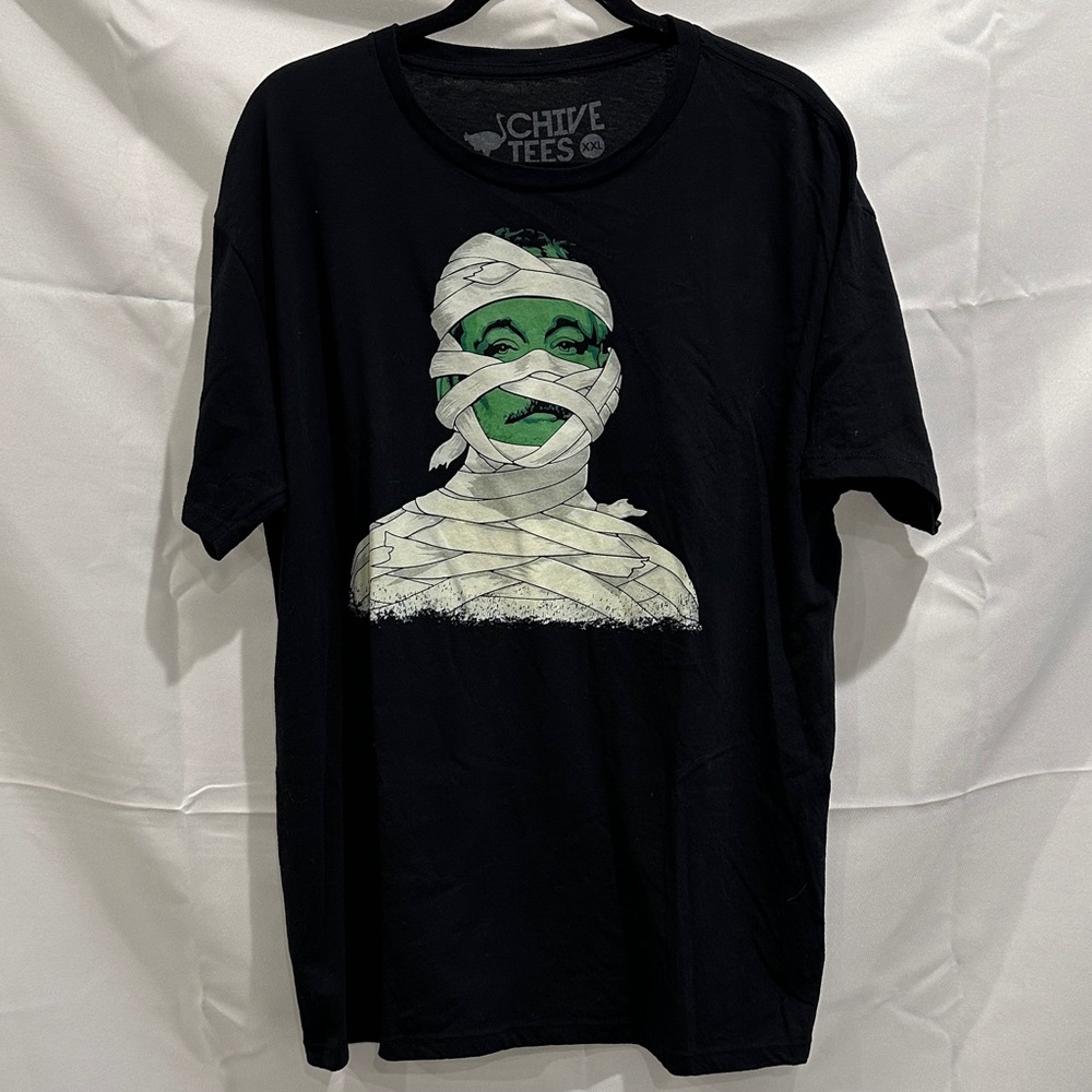 Chive Tees BFM Mummy Black Graphic Short Sleeve T-Shirt